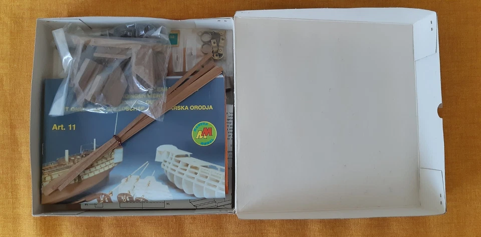 Kit modello cannone marina Francese Mantua Model - Immagine 2 di 4