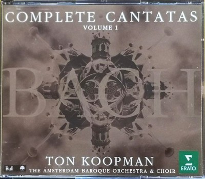 Bach - komplette Kantaten Vol.1 3CD postfrisch 1995 Erato Koopman Amsterdam Barockchor