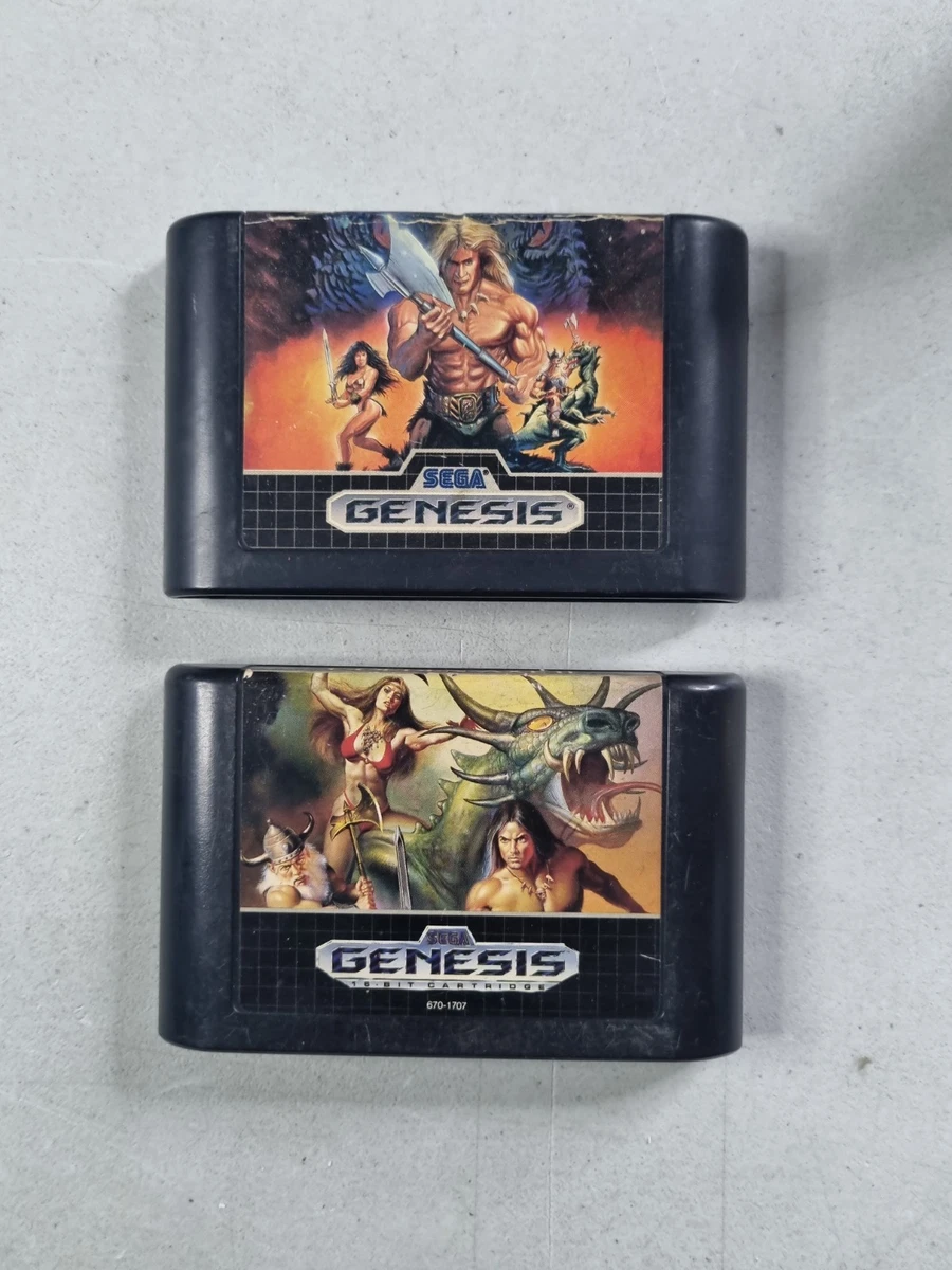 Sega Genesis Video Games Golden Axe 1989 for sale | eBay