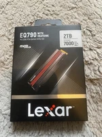 Lexar EQ790 2TB PCIe 4.0 NVMe M.2 2280 SSD Heatsink 7000MB/s - NEW*