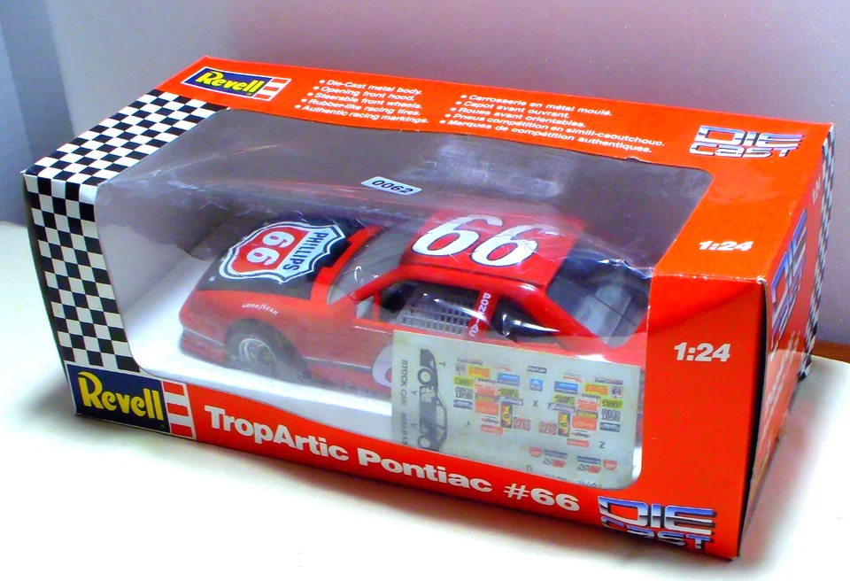 Revell Nascar Dick Trickle Tropartic Pontiac #66 1:24 Diecast - Image 3 of 3