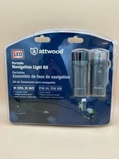 ATTWOOD All-Craft LED Boat portable Navigation Light Kit /14190-7 Brand New