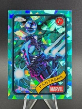 2025 Topps Chrome Marvel Sapphire FANTASMA Aqua Refractor /75 #82