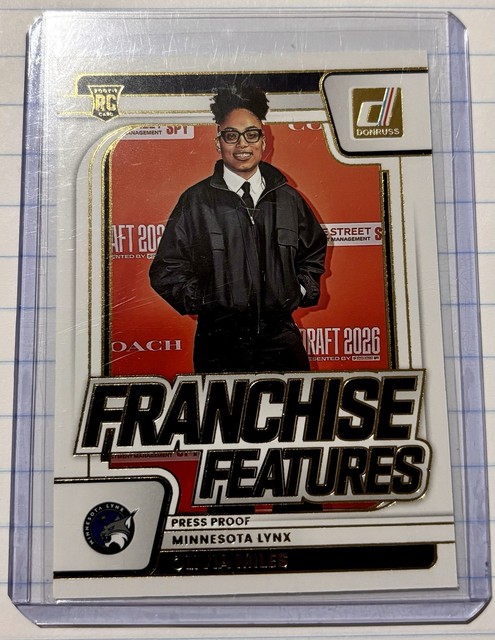2026 Donruss Olivia Miles Franchise franchise Press Proof (RC) Rookie