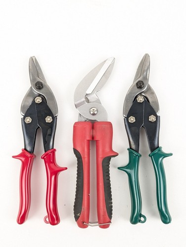 Vtg SEARS 9 42777 Aviation Snips Set Left Right Straight Made in USA **Read* - Picture 3 of 11