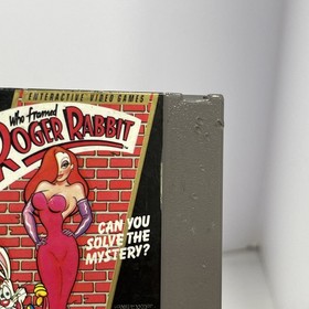 Who Framed Roger Rabbit NES Video Game Includes OEM Nintendo Rental Case