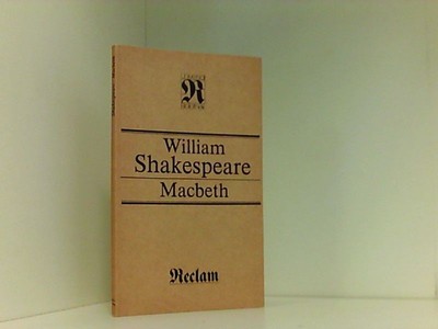 Macbeth / William Shakespeare. [Übers. von Dorothea Tieck] / Reclams Universal-B