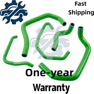 Green for 2005-2006 Kawasaki Ninja ZX6R ZX636 Silicone Coolant Radiator Hose Kit