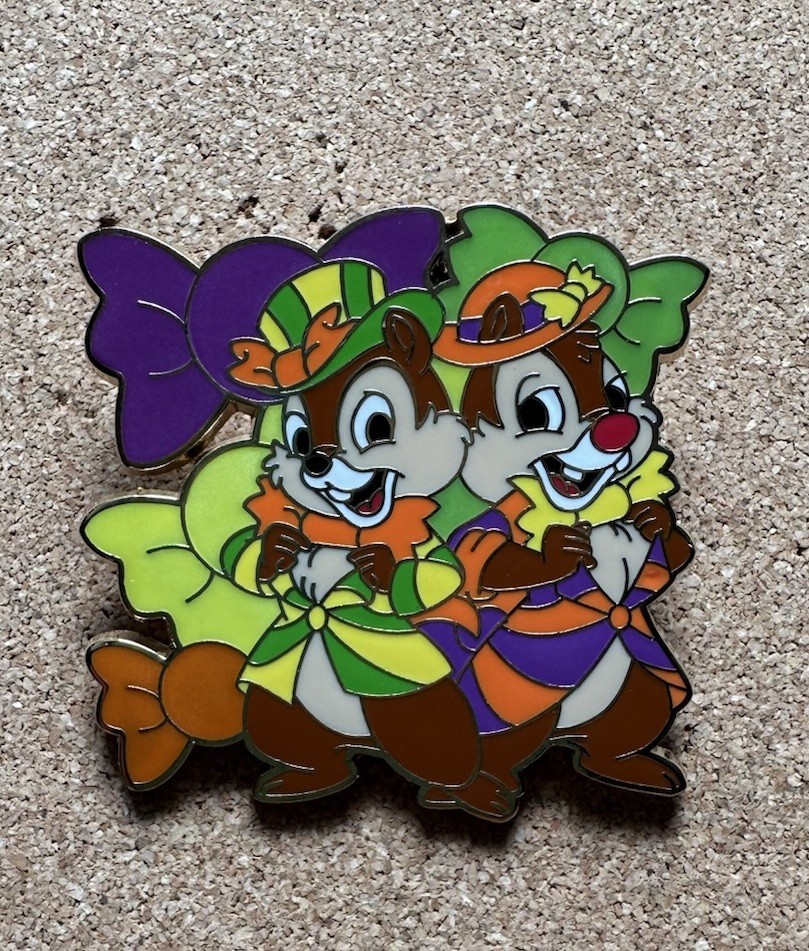 Disney Chip N Dale Candy Wrappers Snack Halloween Party LE 1000 Pin