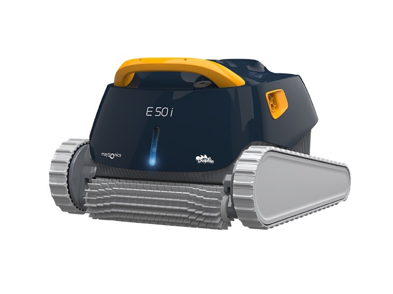 Robot de piscina DOLPHIN E50i Caddy control de aplicación Activ-Brushing aspirador de piscina