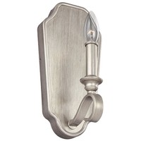 Rustikale Wandleuchter Candela 5 In Silber Antik Design Lampe Flur Wohnzimmer