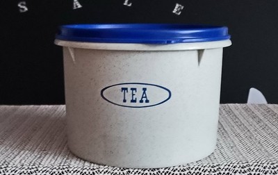 Tupperware  Hitparade  TEA    Vintage Kaffee- & Teebehälter Neu