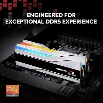 G.SKILL Trident Z5 Neo RGB 64GB (2 x 32GB) PC5-48000 (DDR5-6000