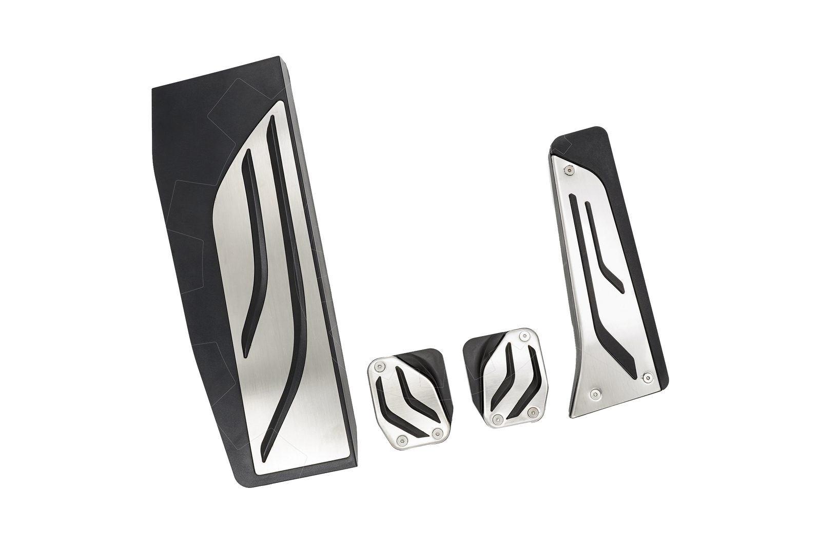 Kit pédales BMW 35002232276 en aluminium pour Série 3 E46 et Série 5 E39