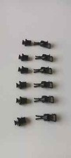 lot 6 Attelages à boucle NEM 362 + supports type queue d'aronde 1/87 echelle HO