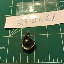 VINTAGE STERLING SILVER CHARM BASEBALL GLOVE BALL