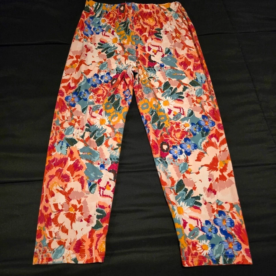Leggings Capri Agnes & Dora Floral Bloom Talla XS Nuevos con Etiquetas Foto 4 de 4
