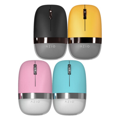 Azio IZO Wireless Mouse Black willow, Pink Blossom, Mint Daisy, Golden Iris
