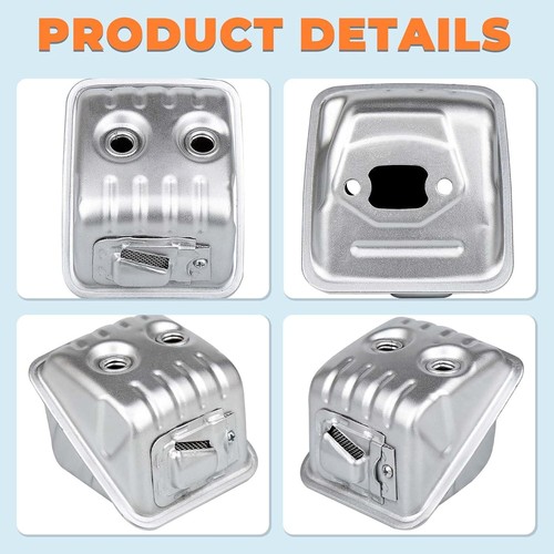 Muffler Exhaust Bolts Gasket Kit for Husqvarna 435 440 445 450 Rancher 135 140 - Picture 3 of 5