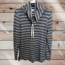 Olive and Oak Striped Pullover Size Small