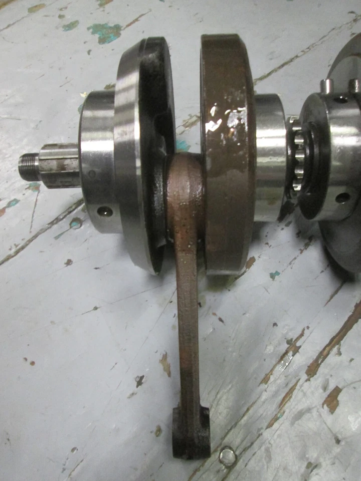 CONJUNTO DE VIRABREQUIM VINTAGE FABRICANTE DE EQUIPAMENTO ORIGINAL HONDA CB350 CL350 CB350G 13000-287-070 - Imagem 4 de 4