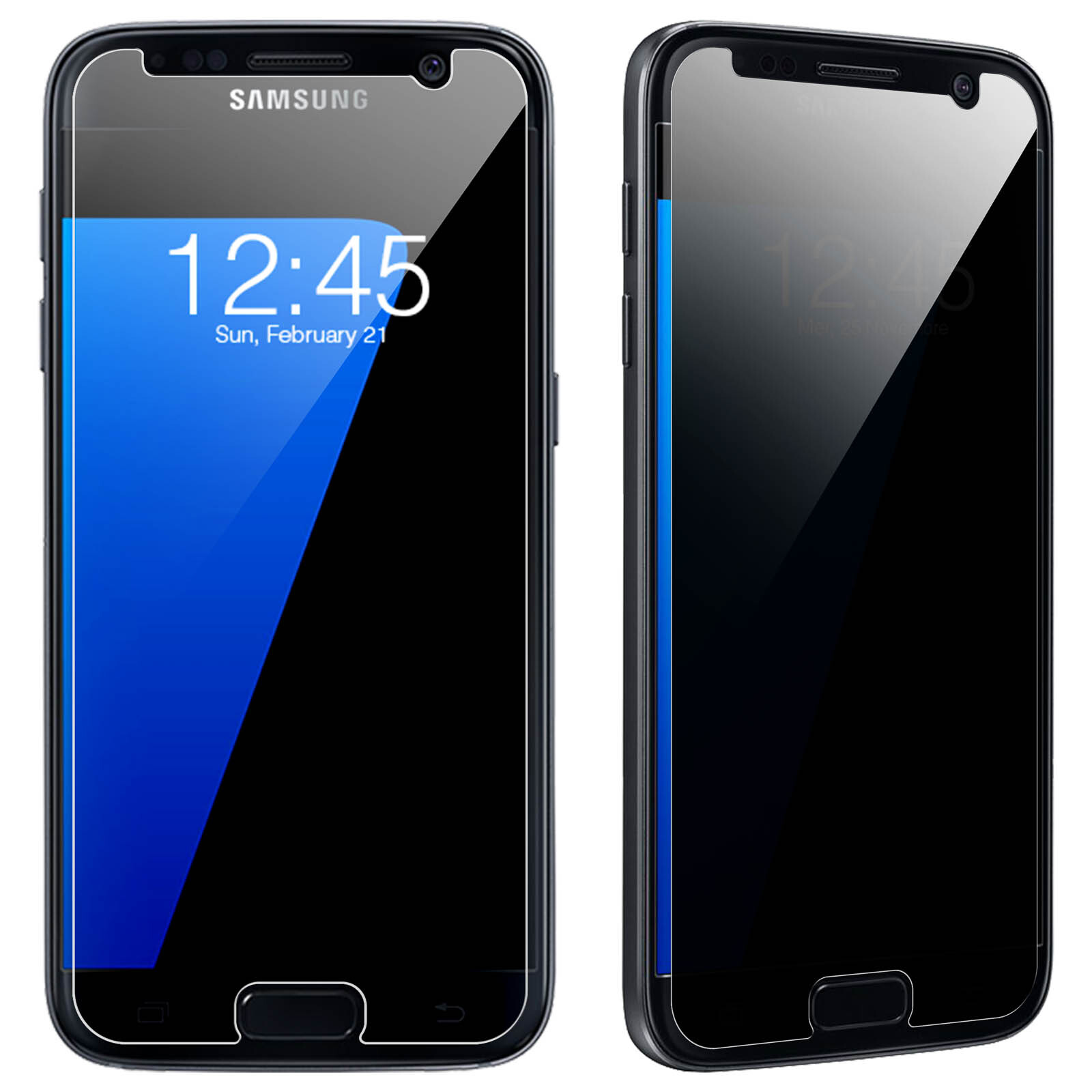 Tempered Glass privacy screen protector for Samsung Galaxy S7