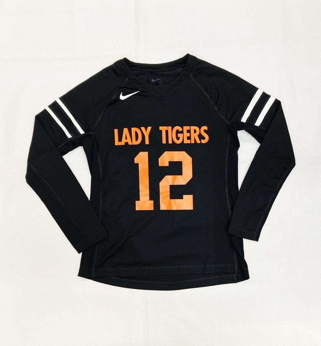 Nike Lady Tigers Club Ace Long Sleeve Jersey Girl's S L Pick