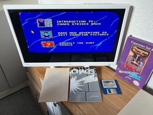 Amiga Dungeon Master Chaos Strikes Back - Boxed Working -👽👾Retro Gift Idea👾👽 - Photo 20/24