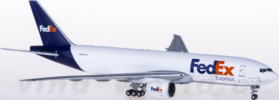 1:400 GeminiJets FedEx Express BOEING 777-200LRF Airfreighter
