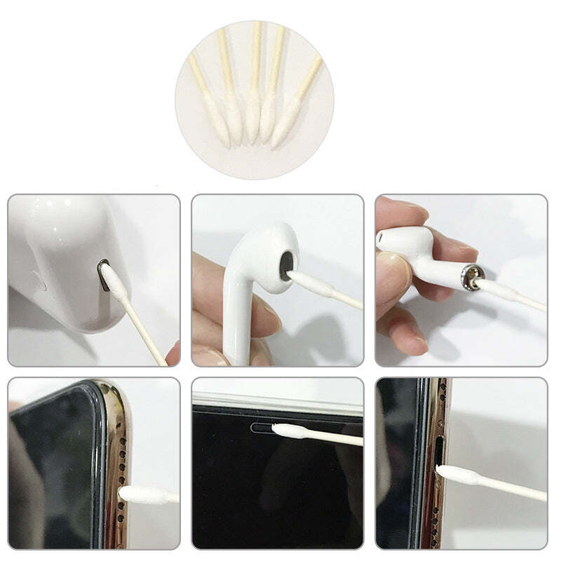 2x Multifunctional Cleaning Pen Brush Tool Earphones Cleaner