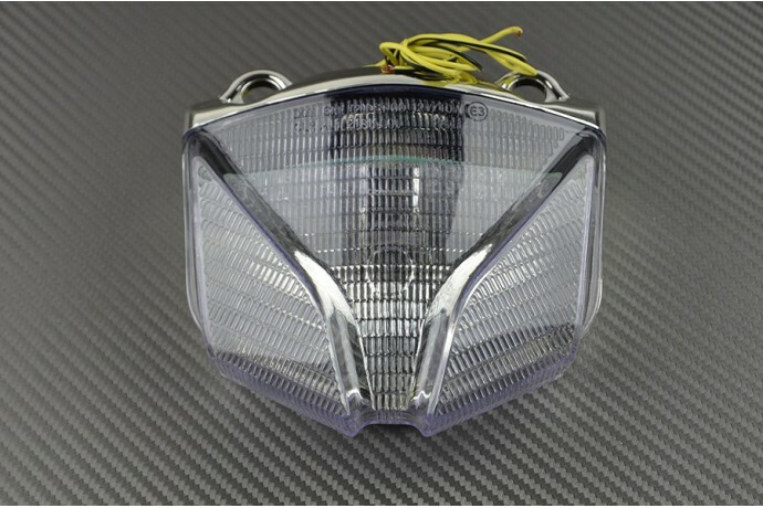 Feu arrière transparent avec clignotants MV AGUSTA Brutale 910 1078