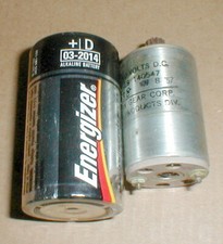 Western Gear Motor like GE Globe Slot Car Sidewinder or In-Line Original 632 NOS