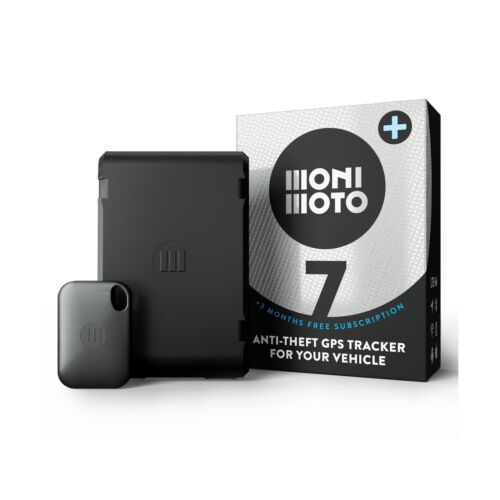 MoniMoto 7 (2022) Plus 3 Edition Motorcycle Tracker and Alarm with DIY Instal... - 第 1/8 張圖片