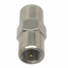 1pce FME Male Plug to FME Male Plug RF Coaxial Adapter Connector Straight