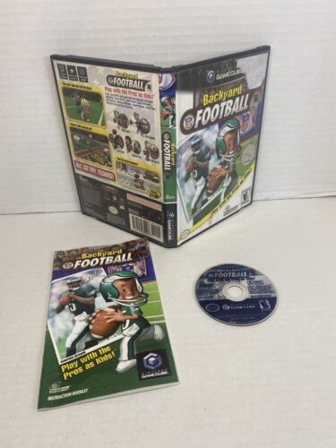 Backyard Football Nintendo GameCube 2002 completo - Foto 1 di 1