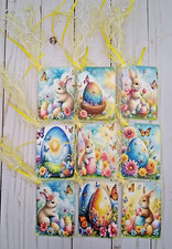 9 Easter Handmade Gift Tags Scrapbooks Junk Journals Crafts Planners Parties