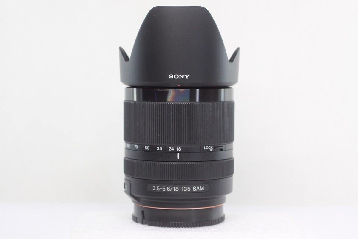Sony DT 18-135mm F/3.5-5.6 SAM Zoom Lens SAL18135 for A