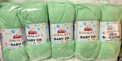 Liquidation Sale.   Premier Himalaya Baby DK Yarn 5 Pack  Mint .
