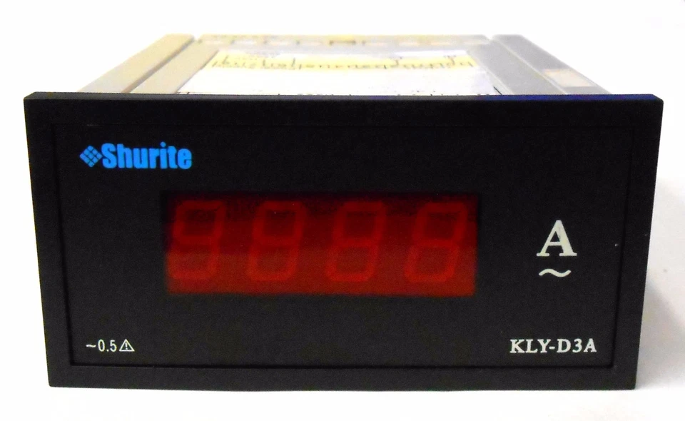 SHURITE DIGITAL METERE, KLY-D3A, KYLD3A5AACIV, 120V AC, 0-5 AMERS AC - Image 3 of 4