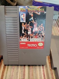 LOT OF 3 NES VIDEO GAMES TECMO NBA BASKETBALL LEE TREVINO GOLF TIGER HELL