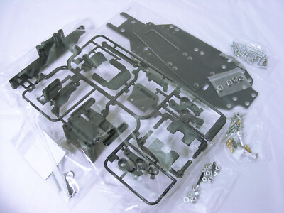 Tamiya 4WD TA02 FWD FF 53166 OP166 FRP Chassis Set Porsche 911 GT2
