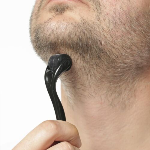 Derma Roller Titanium Microneedles Roller for Hair Facial Skin Beard Cosmetic - Picture 3 of 7