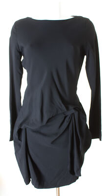 SPACE STYLE CONCEPT Kleid Dress Robe Abendkleid Viskose Damen Gr. DE 38  Schwarz