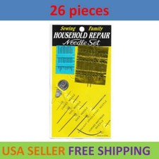 Curved Mattress Needles Hand Sewing Needle for Household Upholstery Repair 26pcs
