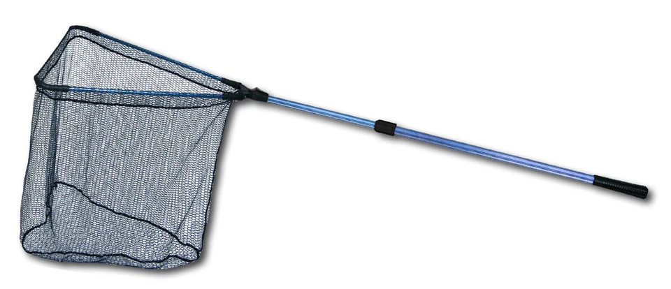 PALADIN Angelkescher Kescher gummiert Unterfangkescher Angeln | Tele-Profikescher 220cm