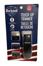 Barbasol Touch-Up Trimmer With 3 Guide Combs & Battery-Powered Precision Blades