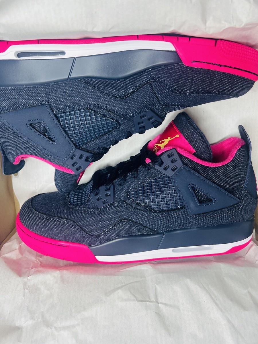 【美品】日本未発売AIR JORDAN 4 RETRO GG DENIM Air Jordan 4 Retro GG 'Denim' 487724 408 New | eBay