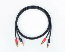 Mogami 2965, Switchcraft Dual RCA plugs, Audiophile Low Capacitance Dual Cable.