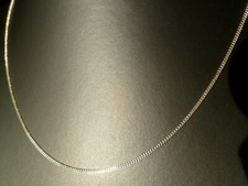 Schlangenkette, Singapurkette, Panzerkette in massiv 925 Silber, diverse Längen