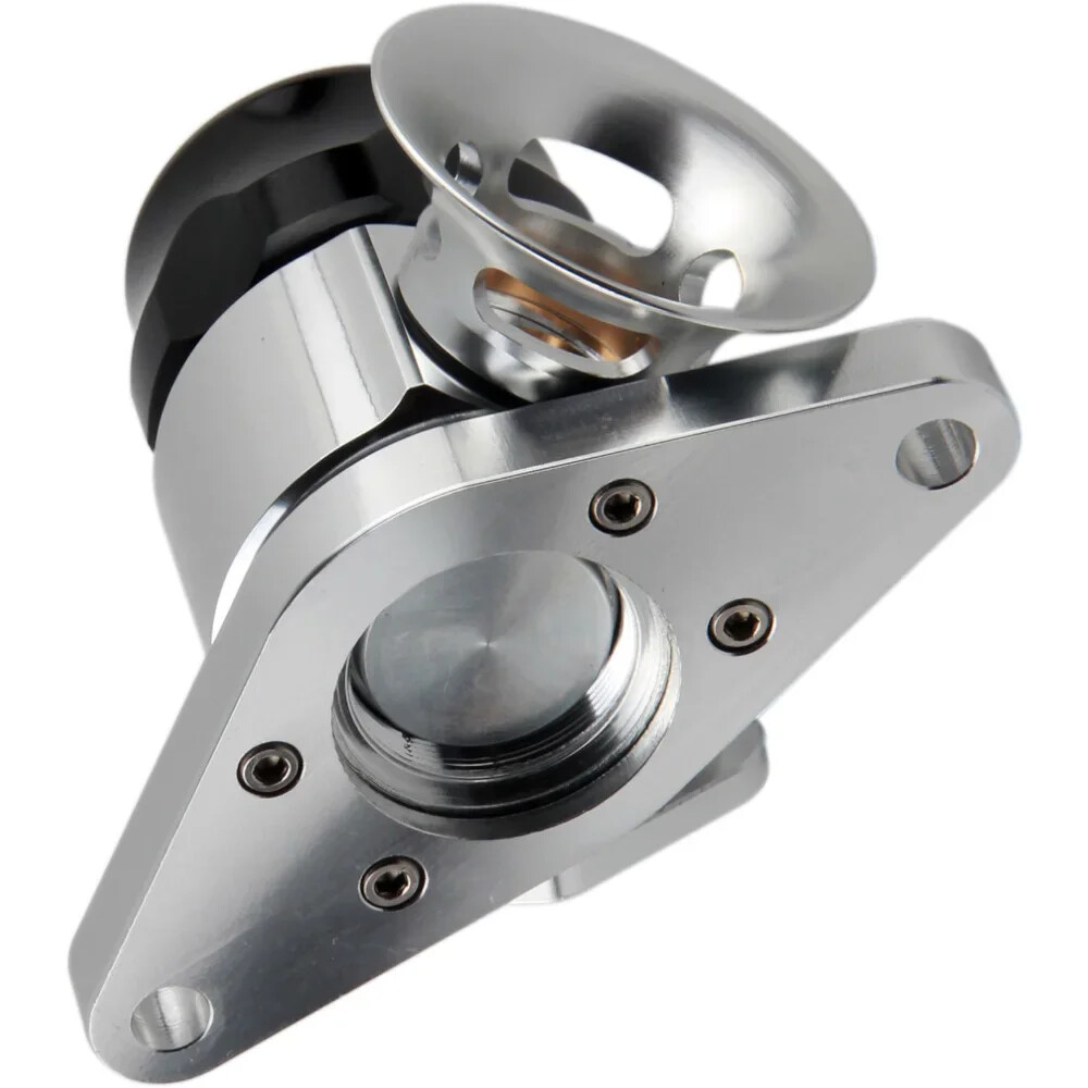 BLACK DUAL PORT BOV FOR 02-07 SUBARU IMPREZA WRX 04+ STI BLOW OFF